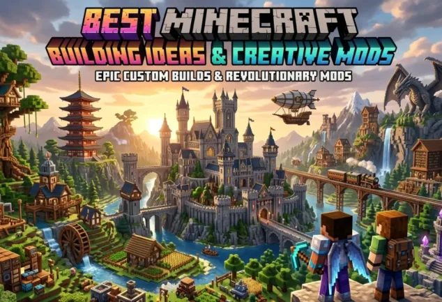 best minecraft building ideas and creative mods
