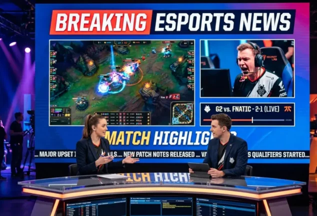 breaking esports news and match highlights