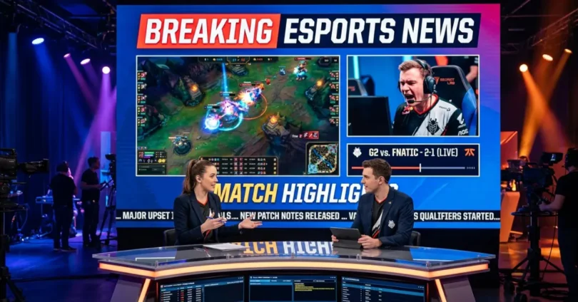 breaking esports news and match highlights