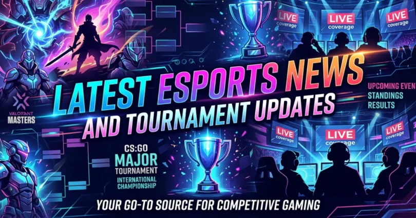 latest esports news and tournament updates