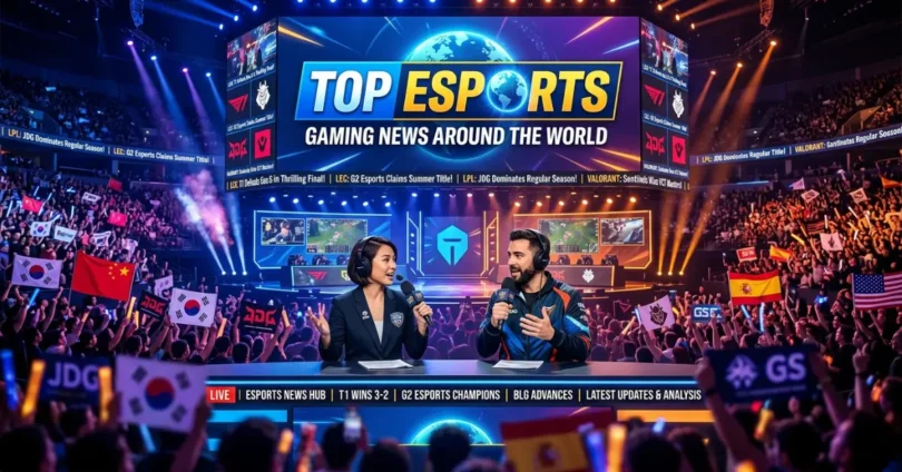 top esports gaming news around the world